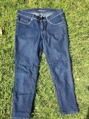 90s Low Waisted Skinny Cropped Jeans
